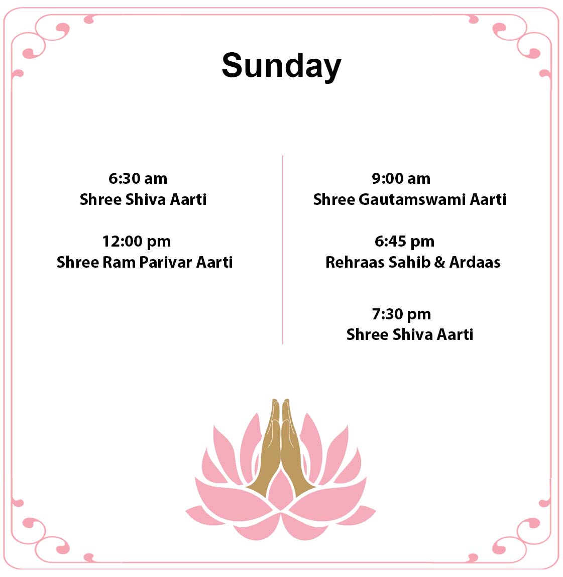 sunday