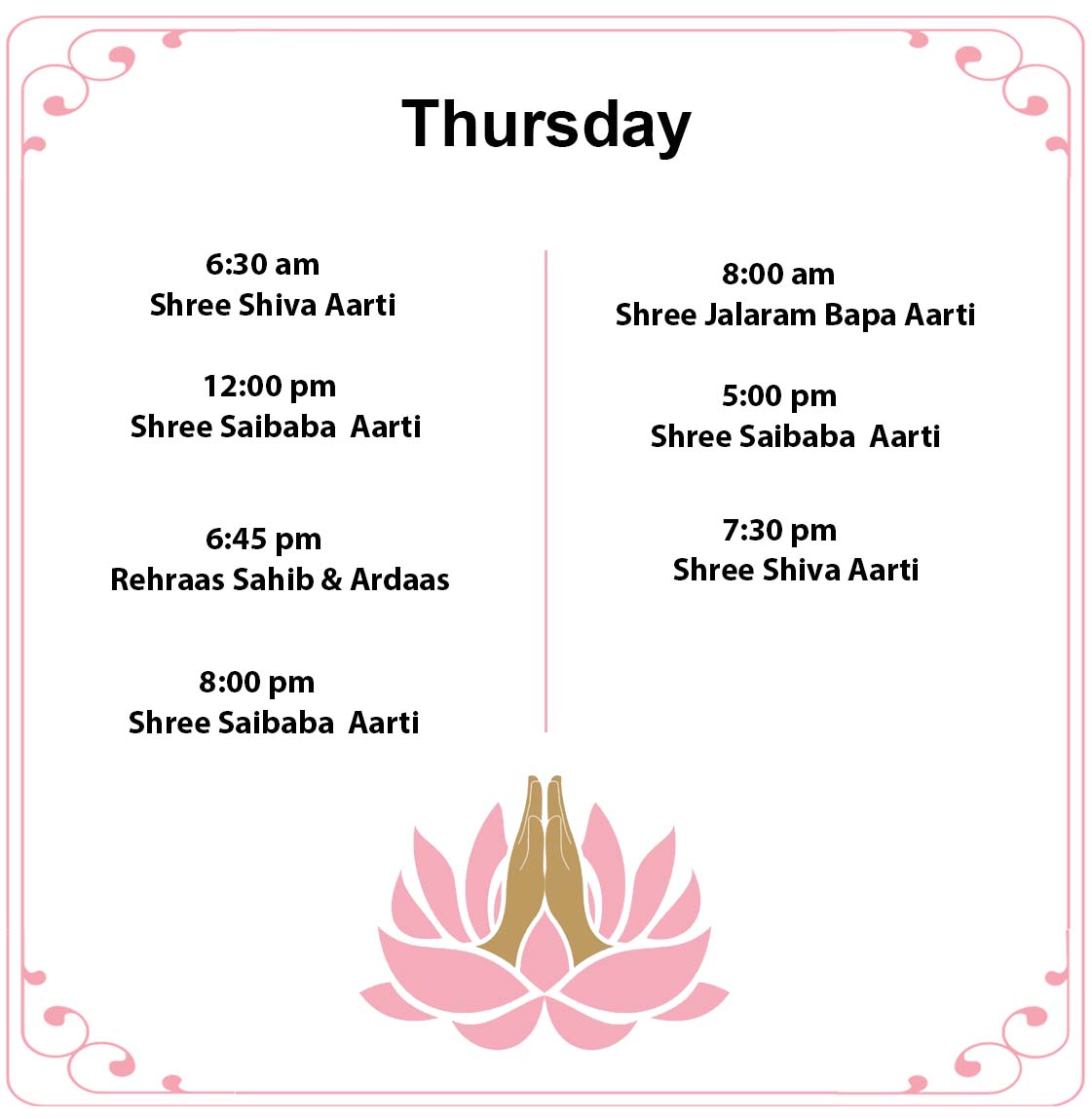 thursday